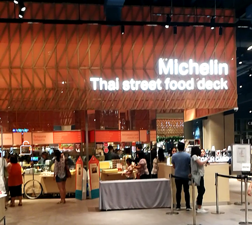Michelin Thai street food deck