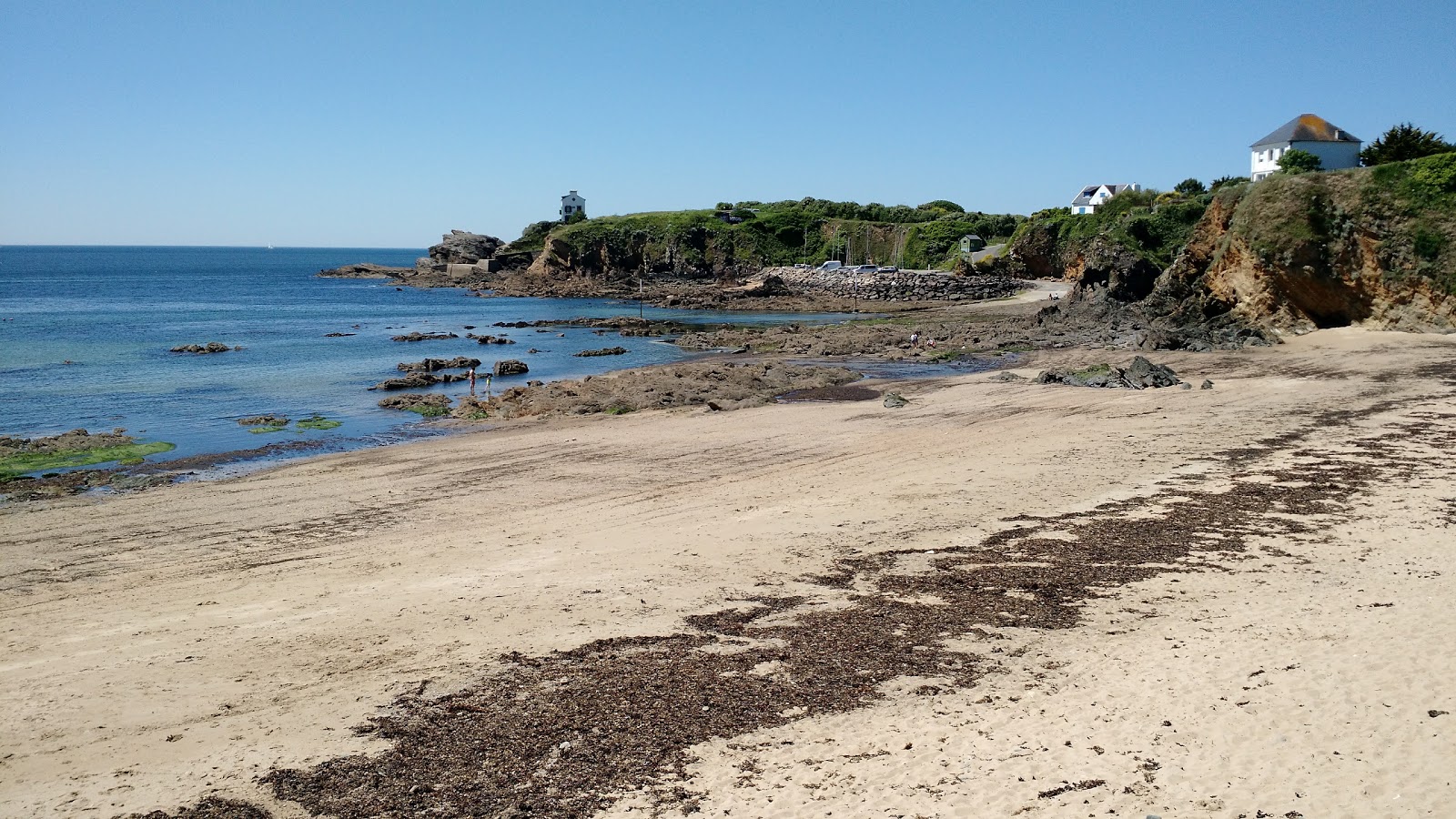 Fotografie cu Plage des Grands Sables și peisajul său frumos