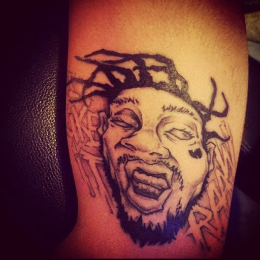 Explore rapper tattoo ideas, creative tattoo ideas in Vancouver, available at Studio X Tattoos & Piercings