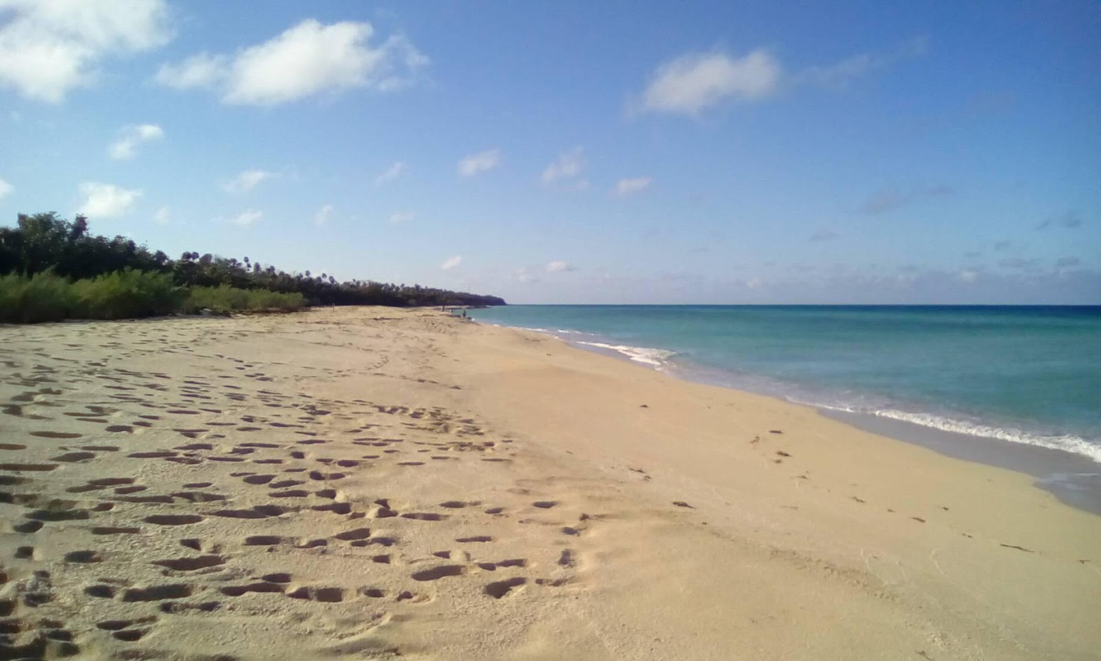 Foto de Playa del Mar com areia brilhante superfície