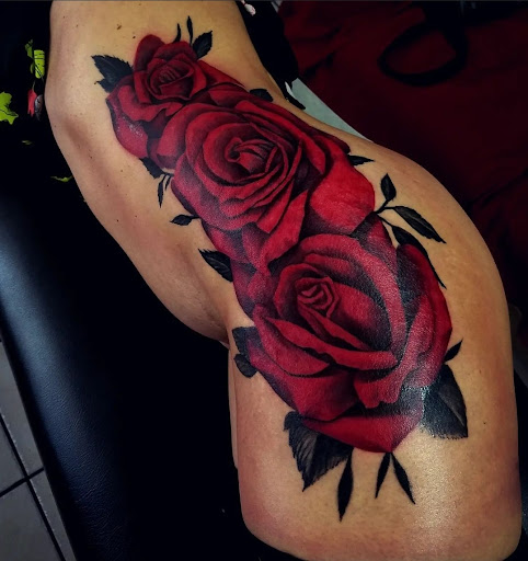 Explore grave tattoo ideas, creative tattoo ideas in Phoenix, available at Grand Avenue Tattoo & Piercings