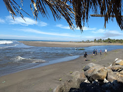 Foto di La Boca de Apiza Beach con costa lunga e dritta