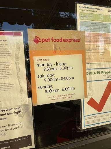 Pet Supply Store «Pet Food Express», reviews and photos, 15466 Los Gatos Blvd, Los Gatos, CA 95032, USA