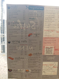 Carte du Sushi by Les Caves Gourmandes (restaurant et caviste) à Gignac