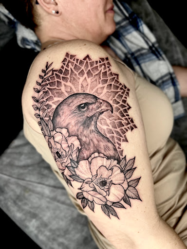 Explore mars tattoo ideas, creative tattoo ideas in Savannah, available at tattoos by delan