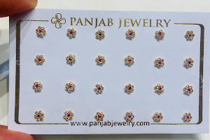 Panjab Jewelry - Manufacturer and Exporter of Gold Studs | Nose Pin | Nose Ring | Ladies Ring | Earrings image
