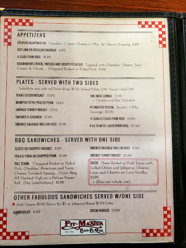 Restaurant «Pit Master BBQ Cafe», reviews and photos, 343 Sawdust Rd, Spring, TX 77380, USA