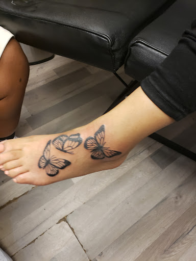 Explore spinal tattoo ideas, creative tattoo ideas in Atlanta, available at Ink Slave Tattoos