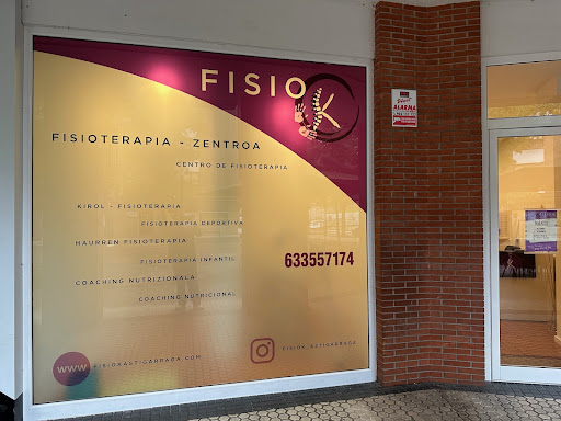 Fisio-K en Astigarraga, Guipúzcoa