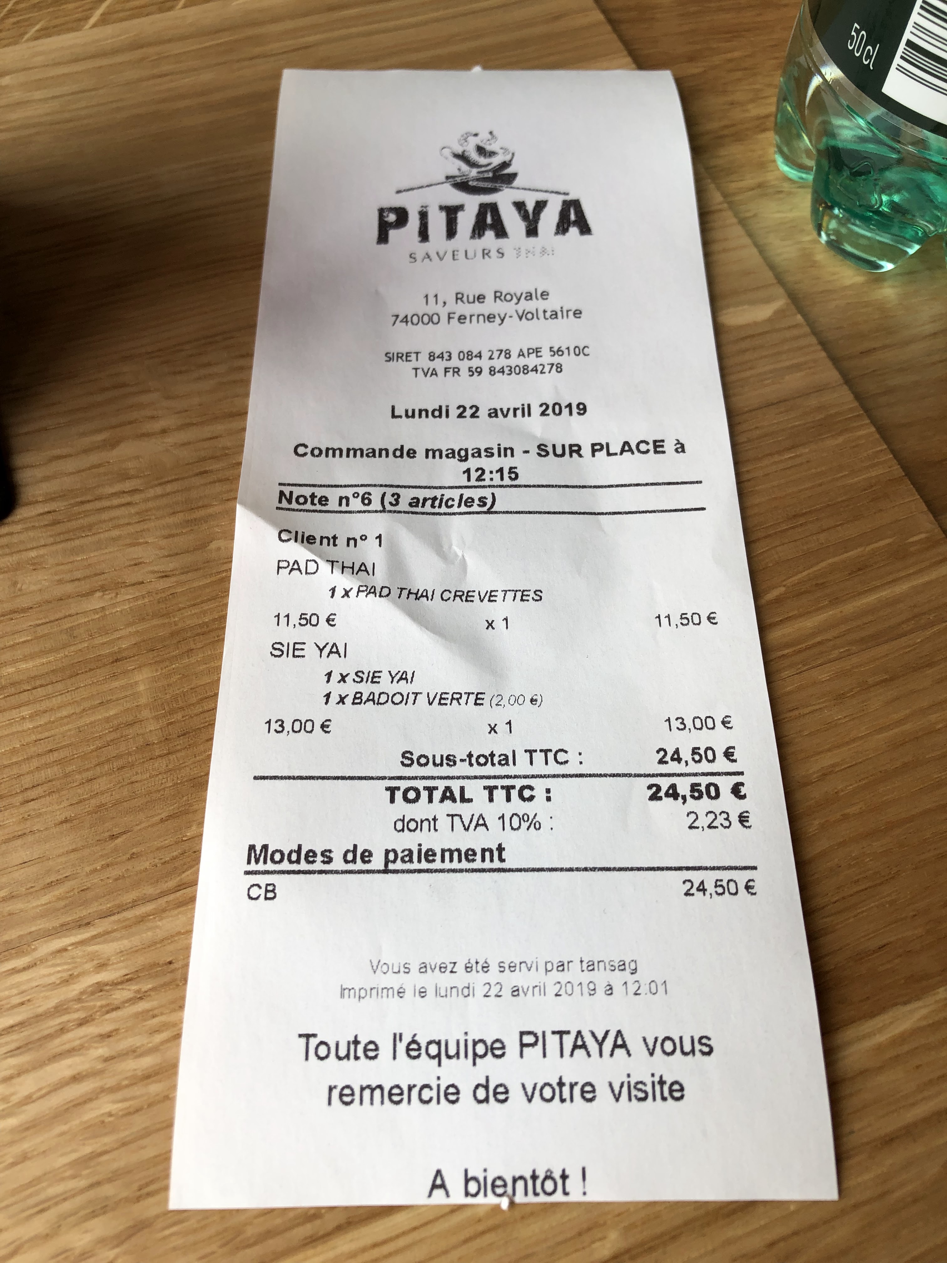 Photo n° 2 de l'avis de Eric. fait le 12/06/2019 à 20:44