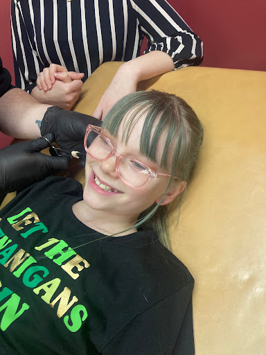 Explore ankle tattoo ideas for females, creative tattoo ideas in Great Falls, available at Three Moons Body Shop