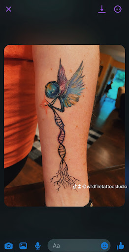 Explore 1990 tattoo ideas, creative tattoo ideas in Walnut Cove, available at Wildfire Tattoo Studio