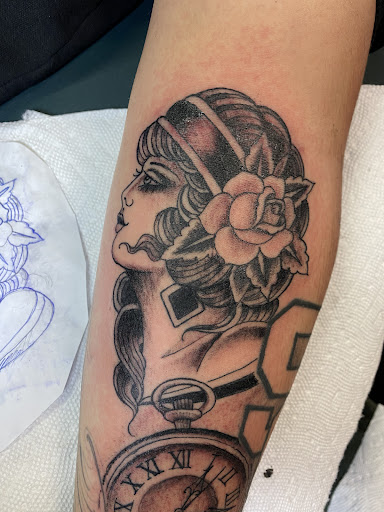 Explore drug tattoo ideas, creative tattoo ideas in San Jose, available at Legacy Tattoo