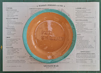 Carte du Vicolocielo burger | bar | sunset à Monteleone di Fermo