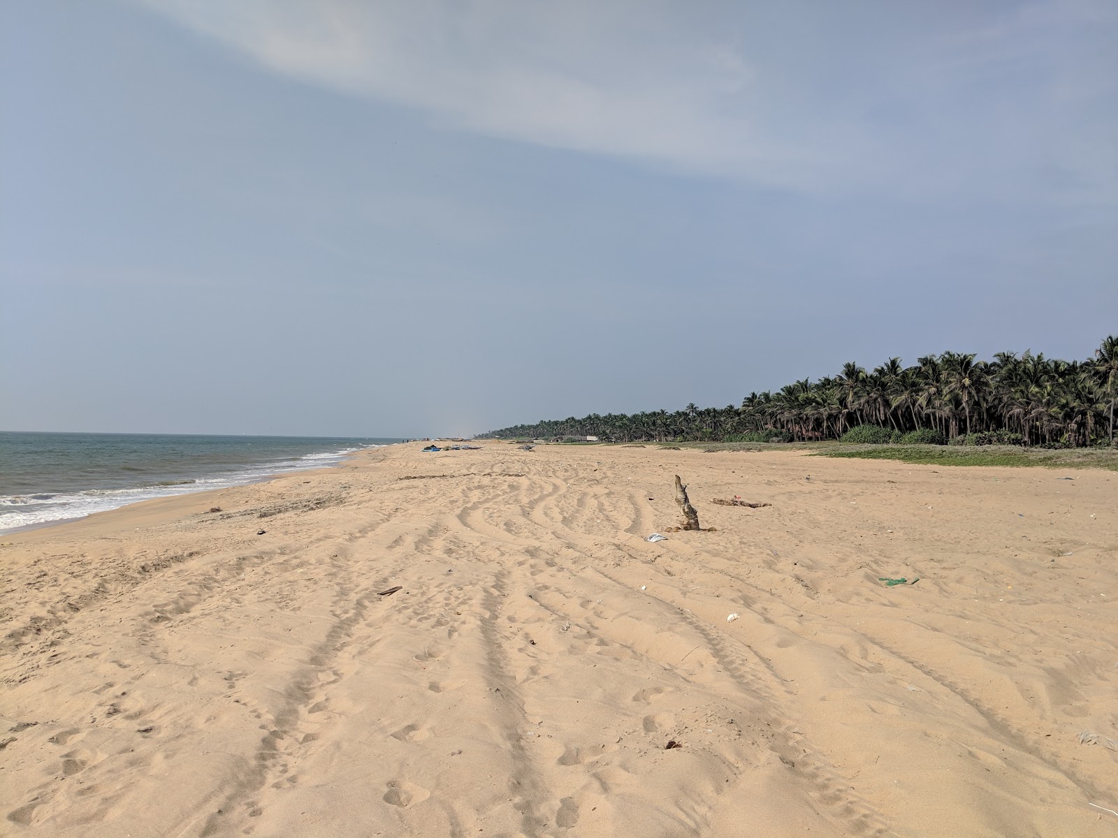 Zdjęcie Udappuwa Beach z powierzchnią beżowy piasek