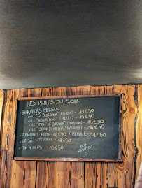 Menu du Ô bellachon (PUB/Restauration) à Bellac