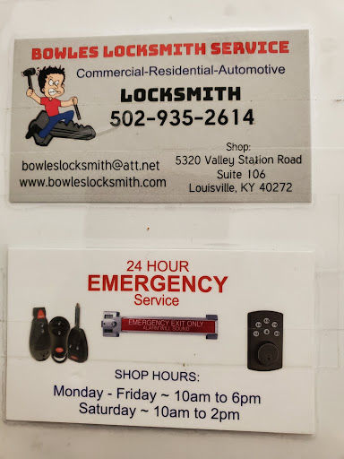 Locksmith «Bowles Locksmith Service.», reviews and photos, 10713 Dixie Hwy, Louisville, KY 40272, USA