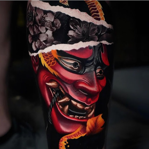 Explore small wave tattoo ideas, creative tattoo ideas in Colorado Springs, available at West Side Tattoo