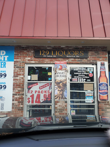 Liquor Store «129 Liquors Inc», reviews and photos, 252 Salem Rd, Billerica, MA 01821, USA