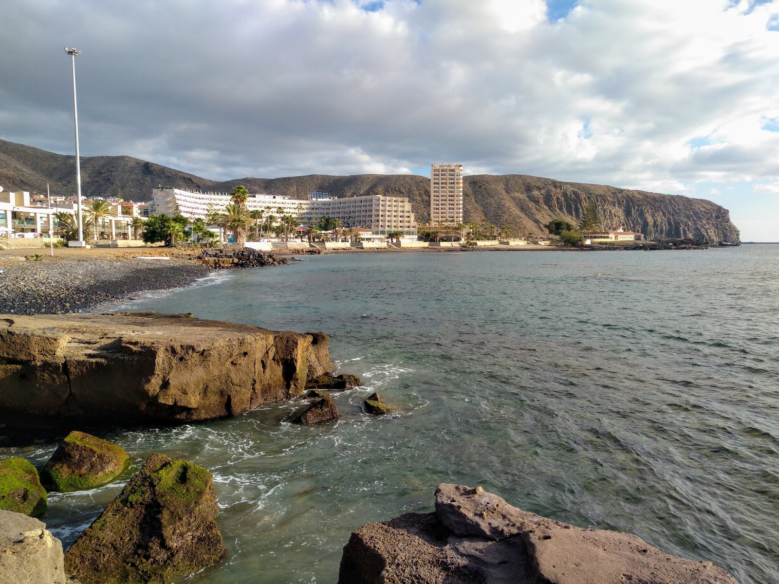 Photo of Playa De Los Tarajales and the settlement
