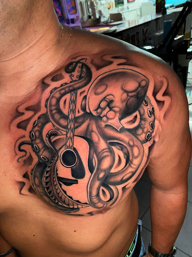 Explore doctor tattoo ideas, creative tattoo ideas in Honolulu, available at Sacred Art Tattoo Waikiki