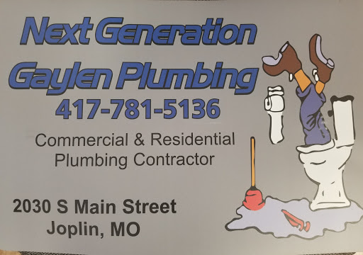 Next Generation Gaylen Plumbing in Joplin, Missouri