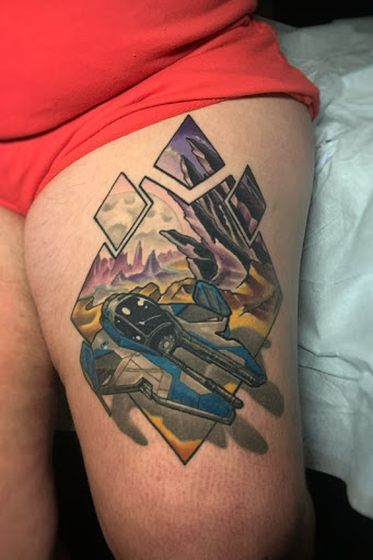 Explore half sleeve tattoo ideas for men with meaning, creative tattoo ideas in Worcester, available at Studio 31 Tattoo Social Club