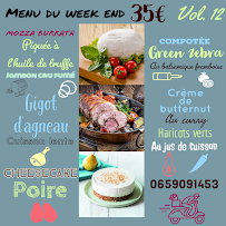 Brasserie de la Méditerranée à Mougins menu