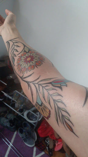 Explore mens space tattoo ideas, creative tattoo ideas in Fort Collins, available at Tribal Rites Tattoo & Piercing