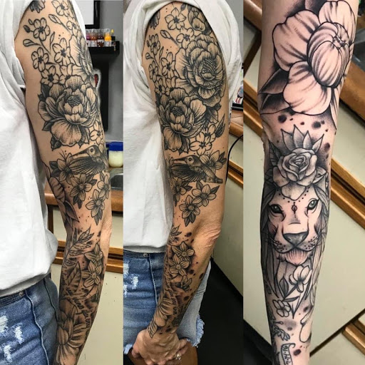 Explore dog nose print tattoo ideas, creative tattoo ideas in Berea, available at Self-Made Tattoo Studio