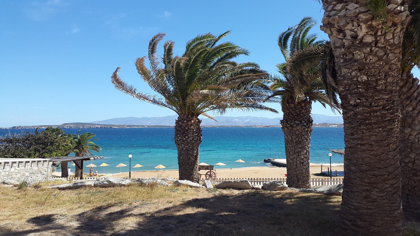 Porto Paros Plajı'in fotoğrafı ve yerleşim