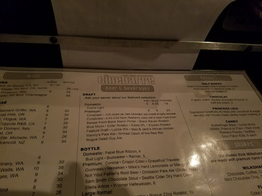 Movie Theater «Cinebarre Mountlake Terrace», reviews and photos, 6009 244th St SW, Mountlake Terrace, WA 98043, USA