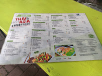 Menu / carte de Mr. Dam à Hamburg