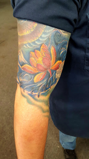 Explore mexico flag tattoo ideas, creative tattoo ideas in Houston, available at 3rd Coast Custom Tattoos & Body Piercings Studio