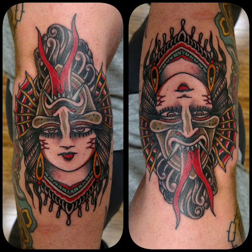 Tattoo Shop «Two Headed Dog Tattoo Studio», reviews and photos, 189 Changebridge Rd #3, Montville, NJ 07045, USA