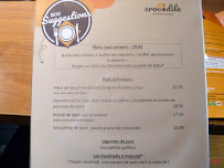 Restaurant Restaurant Crocodile à Ennetières-en-Weppes (le menu)