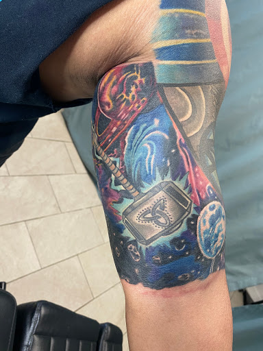 Find tattoo ideas scorpion for your next unique tattoo in Passaic at District 36 Tattoo Parlor