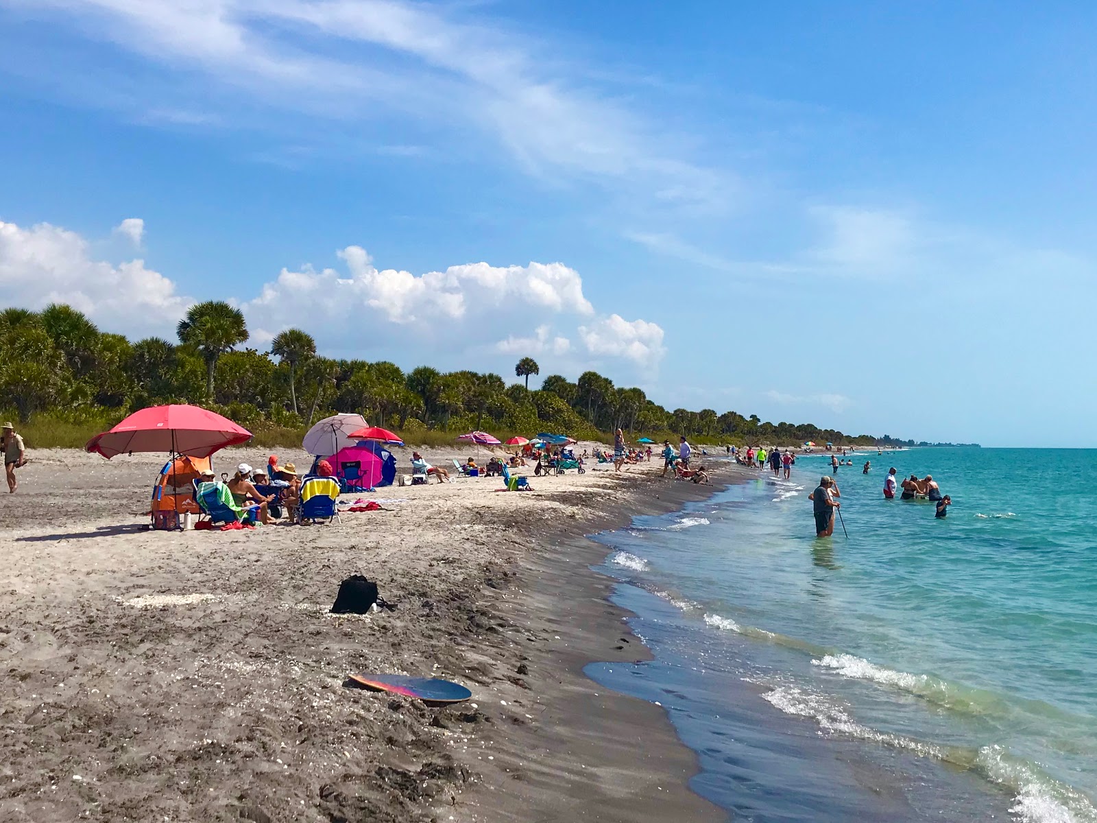 Foto di Caspersen beach con costa lunga e dritta