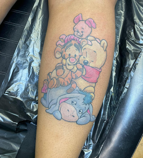 Explore tattoo sleeve ideas colour, creative tattoo ideas in Syracuse, available at Goblins Den Tattoo