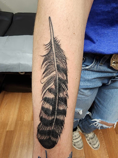 Explore forearm tattoo idea for men, creative tattoo ideas in Canon City, available at Royal Gorge Custom Tattoos & Piercings LLC