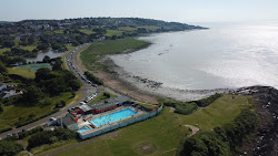 Portishead Plajı'in fotoğrafı geniş bir kıyı şeridi ile birlikte
