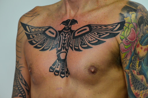 Explore world traveler tattoo ideas, creative tattoo ideas in Hilo, available at Pacific Island Ink