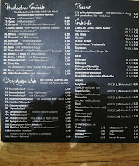Restaurant grec Achilles à Haltern am See (le menu)