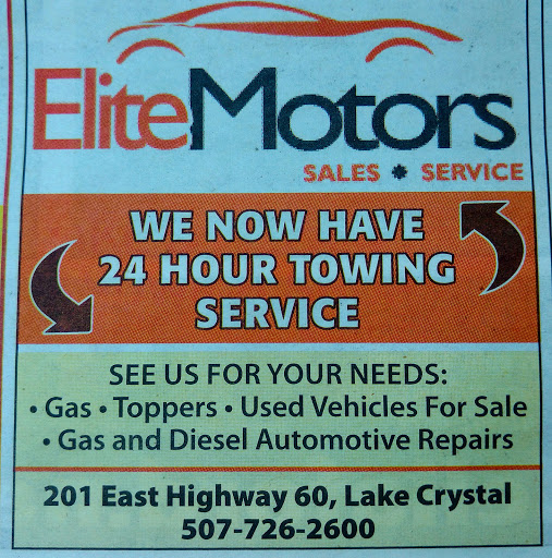 Car Dealer «Elite Motors LLC», reviews and photos, 201 MN-60, Lake Crystal, MN 56055, USA