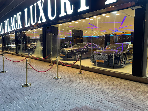 Royal Black Luxury Automobile