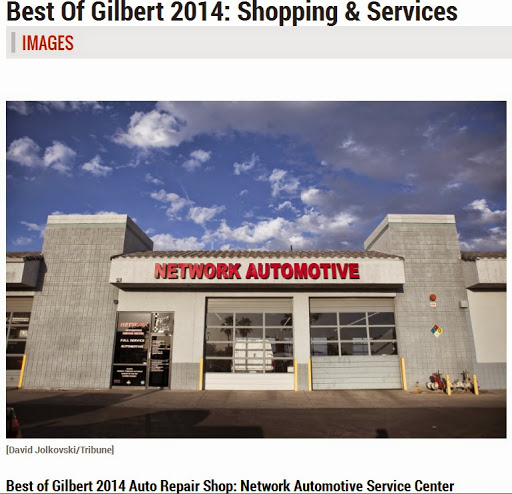 Auto Repair Shop «Network Automotive Service Center», reviews and photos, 1021 N Gilbert Rd #108, Gilbert, AZ 85234, USA