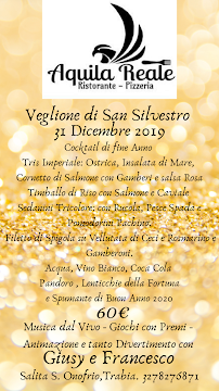 Aquila Reale di Lo Bono Antonino e Nancy à Trabia menu