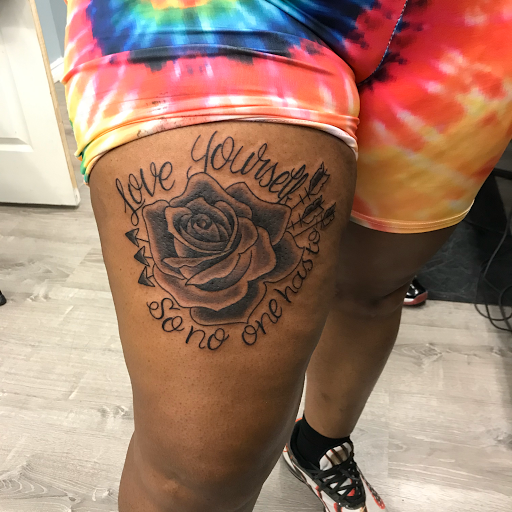Explore triathlon tattoo ideas, creative tattoo ideas in Brooklyn, available at Royal Ink Gallery