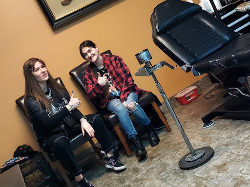 Explore mens collarbone tattoo ideas, creative tattoo ideas in Charleston, available at Poor Boys Tattoo, LLC