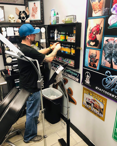 Explore hunter tattoo ideas, creative tattoo ideas in Jacksonville, available at American Tattoo Society of Jacksonville